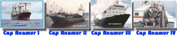 Những con tàu "Cap Anamur I, II, III và IV"